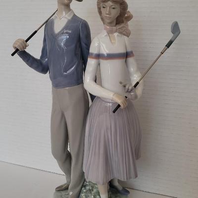 Lladro " Golfing Couple" No. 1453