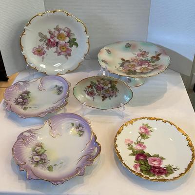 Hand Painted Decorative Serving Pieces, Bavaria, Limoges And More