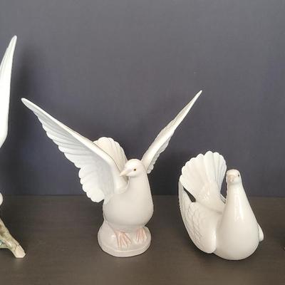 4 Lladro Figurines Lot. 4550, 6288, 6289, Sweet Sounds of The Morning 