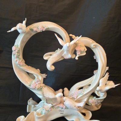 Lenox "Heart Of Love" Sculpture 