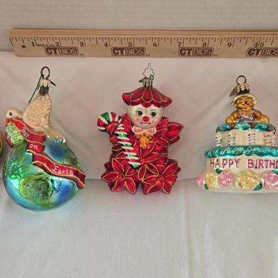 Radko Collectable Ornaments Lot #13