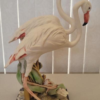 Giuseppe Armani Italy #0969c Flamingos Figurine 