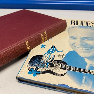 HHC145 - Set of Two Rare Antique Hawaiian Hawaiiana Books - Hawaiian Legend & Hula Blues
