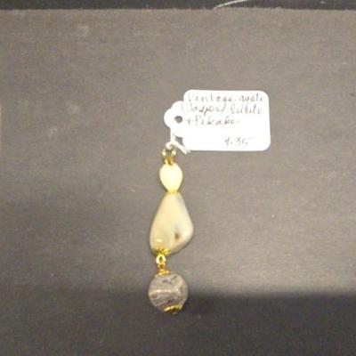 HHC453 Myrna Lee Chang Pendants With Natural Stone Beads