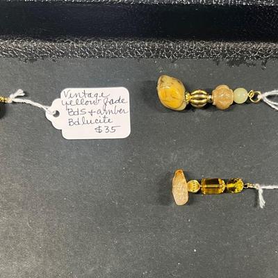 HHC460 3 Myrna Lee Chang Vintage Pendants