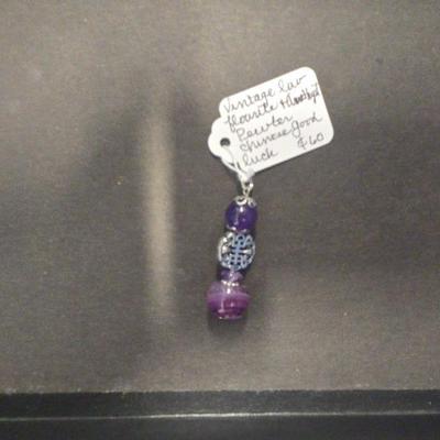 HHC485 Myrna Lee Chang Pendants With Variety Of Materials & Natural Stones
