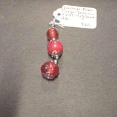 HHC442 Myrna Lee Chang Pendants With Natural Stone Beads