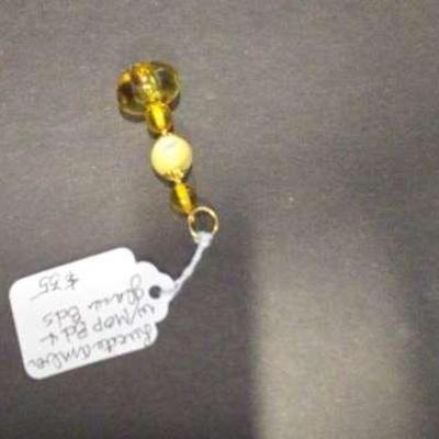HHC468 Myrna Lee Chang Pendants With Natural Stone Beads