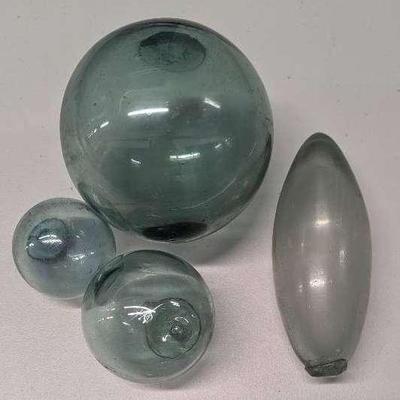 HHC103 - Vintage Japanese Glass Fishing Net Floats