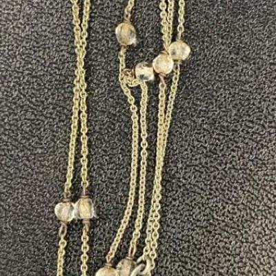 HHC164 - Vintage Helbros Women's Pendant Bubble Watch Necklace with Chain