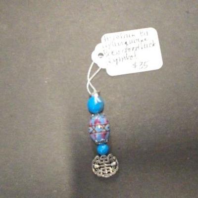 HHC455 Myrna Lee Chang Pendants With Natural Stone Beads