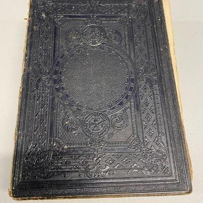 HHC133 - VERY RARE Antique 1886 Baibala Hemolele Hawaiian Bible in Hawaiian Language