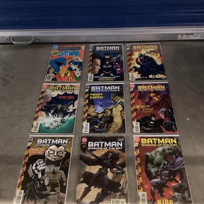 HHC011 9 Batman Comics- Detective & Shadow Of The Bat
