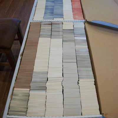 Massive Ball Card Collection 
Topps, Donruss, Fleer, Score, Impel
*Note* Cards will be sold as boxes, no single sales.