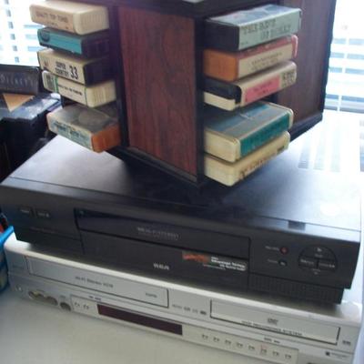 8 tracks / VHS Players