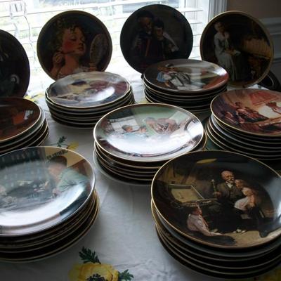 Norman Rockwell Plates