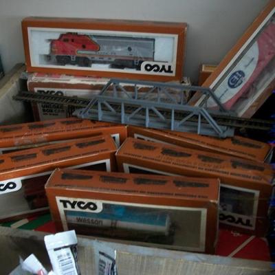 Vintage Tyco Train Cars