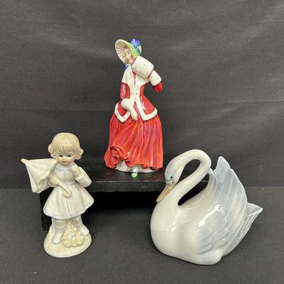 Royal Doulton Vintage Bone China Figure & More