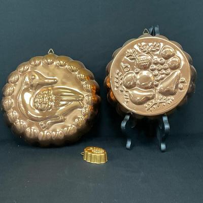 Vintage Copper Molds