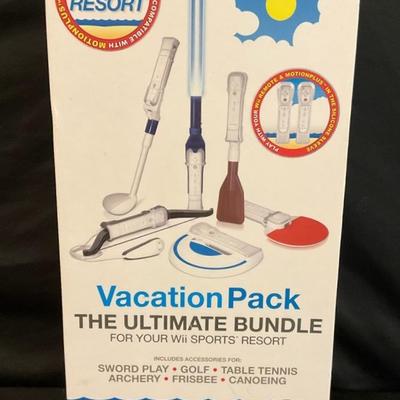 Vacation Pack Wii Sports Resort Ultimate Bundle