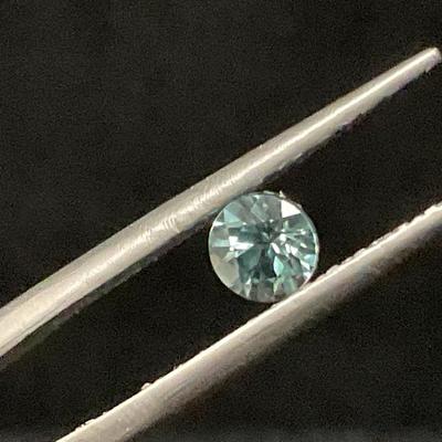 Small Round Blue Sapphire Gemstone No.2