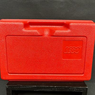 Legos-Vintage Case And Bricks