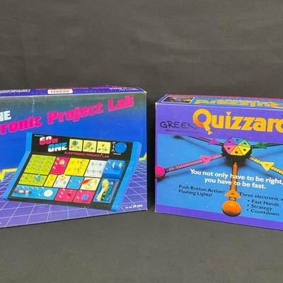 Quizzard And Electric Project Lab Games