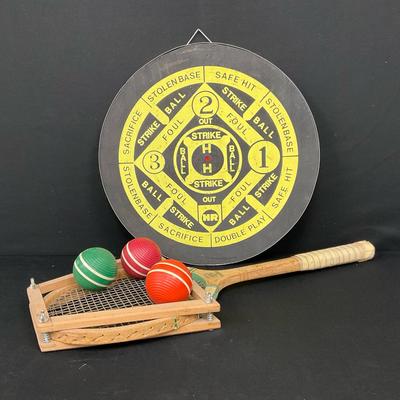 Vintage Racket, Darts & More