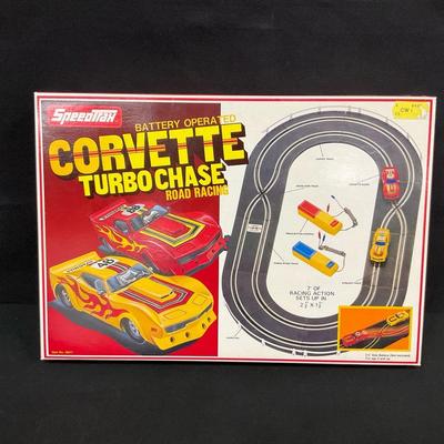 Speedtrak Corvette Turbo Chase Road Racing