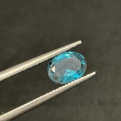 Oval Synthetic Spinel Stone In Blue