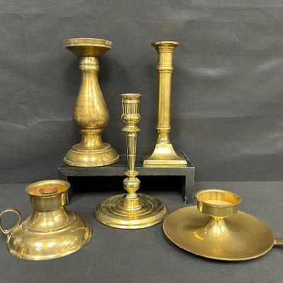 Brass Candle Holder Collection