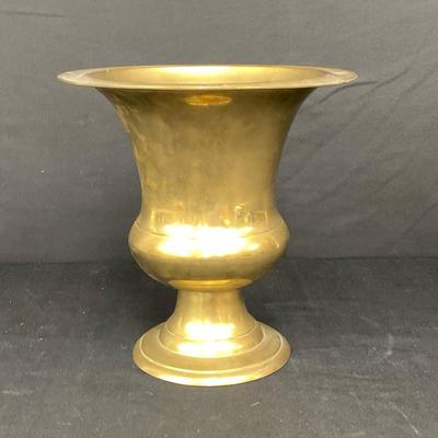 Vintage Neo-Classical Brass Planter