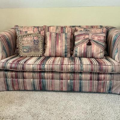 Custom Upholstered Loveseat
