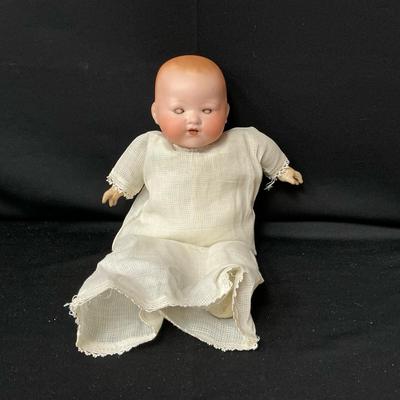 Vintage Bisque Head Baby Doll