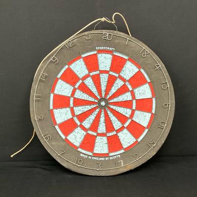 Vintage English Pub Dartboard 