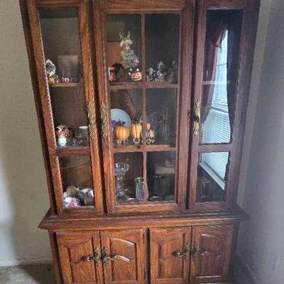 Vintage China Cabinet 