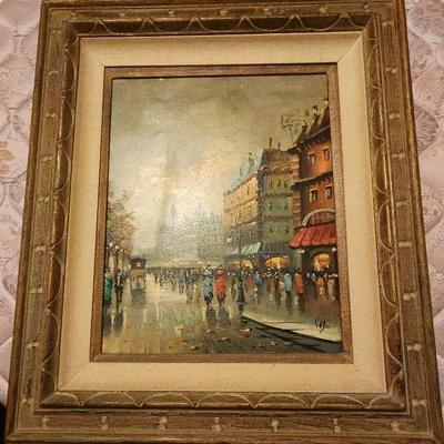 Oil On Canvas Painting 