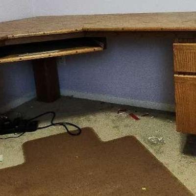 Corner Vintage Desk (Upstairs)
