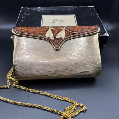 Sale Photo Thumbnail #2: Vintage Rodo Evening Purse Hard shell 