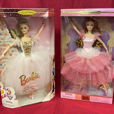Mattel BARBIE “Sugar Plum Fairy” & “Flower Ballerina” The Nutcracker Classic Ballet Series [1996-99]