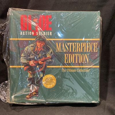 GI Joe Masterpiece Edition Action Soldier 1964 Series with book.