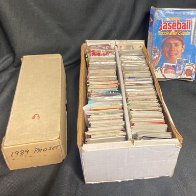 Donruss Baseball Puzzle And Cards, 80s/90s Score, Bowman Football And Baseball Cards