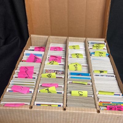 Box Of 1982 Topps Baseball Cards