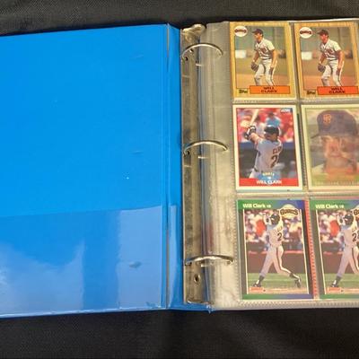 Binder Of Misc Topps And Donruss Baseball Cards - Wade Boggs, Pete Rose, Roger Clemens And More…
