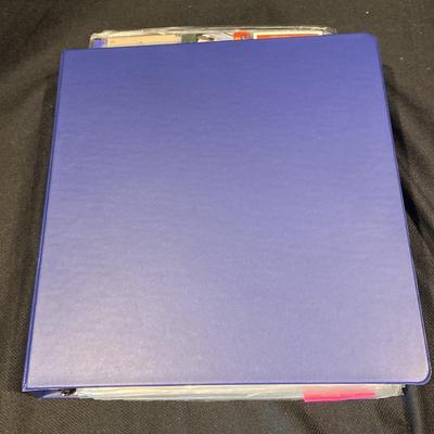 Awesome Binder Of  Misc/Some Valuable Baseball And Football Cards!
