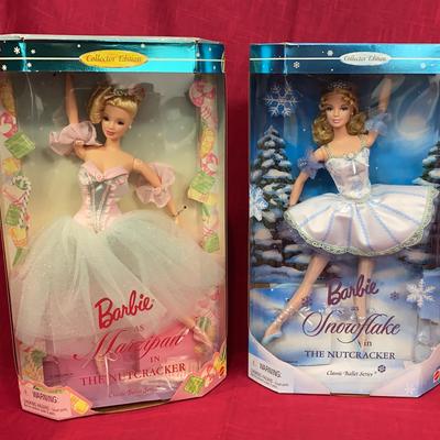 Mattel BARBIE “Marzipan” and “Snowflake” The Nutcracker Classic Ballet Series [1998-1999]