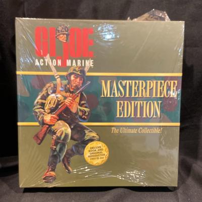 GI JOE ACTION MARINE MASTERPIECE EDITION DELUXE BOOK AND REPODUCTION 1964 GI JOE