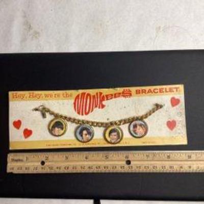 1968, new novelty bracelet. The Monkees