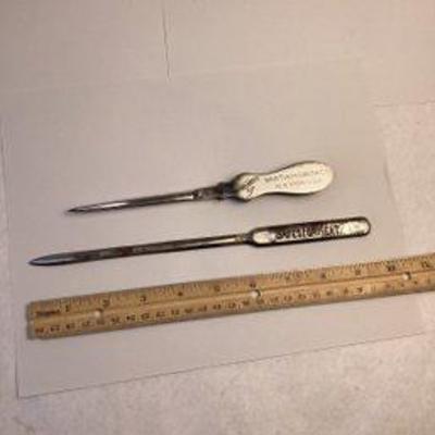 Advertising letter openers