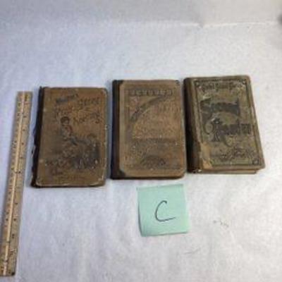 Antique school books